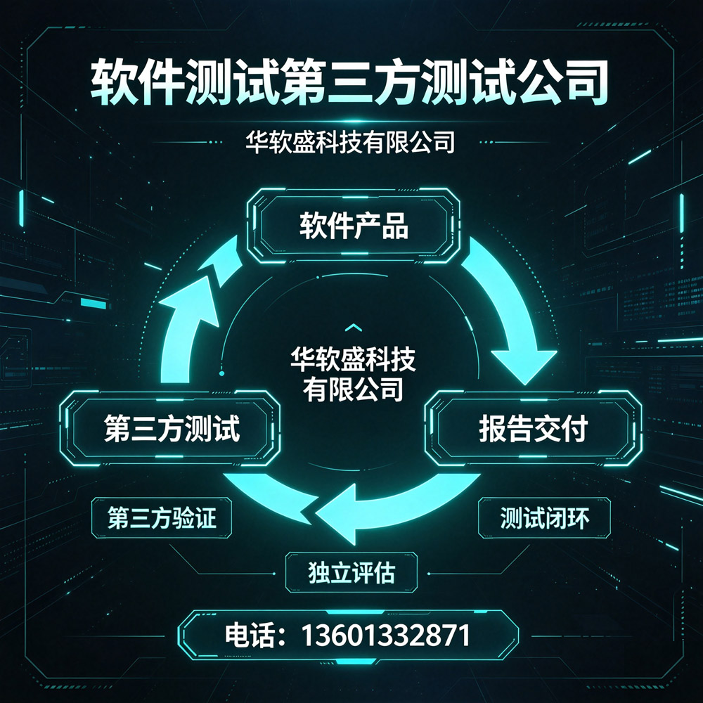 软件测试第三方测试公司排名！北京靠谱出具软件测试报告机构华软盛科技有限公司